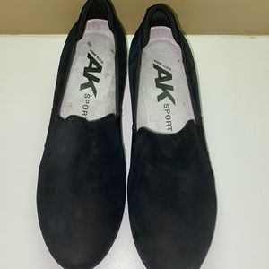 Anne Klein black loafers